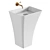Sunny Basin - Elegant Washbasin 3D model small image 1