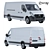 Commercial Van 3D Model Archive 3D model small image 1