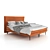 Scandic Style Felix Deluxe Bed 3D model small image 4