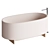 Modern Ex.t BEAM Bathtub 3D model small image 3