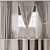 3D Curtain Model Set 3D model small image 1