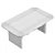 Modern Aria Coffee Table: 60.9x101.6x41.4cm 3D model small image 6
