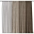  Origami-inspired Curtain Design 3D model small image 1