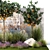 Citrus Collection with Lavender & Ornamental Grasses 3D model small image 6