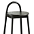 Elegant Circle Half-bar Stool 3D model small image 5