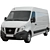 Nissan NV400 Medium Roof Van 3D model small image 2