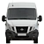 Nissan NV400 Medium Roof Van 3D model small image 8