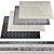 Archive Links Collection Rugs 3D model small image 1