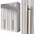 Contemporary Wardrobe Model 076 3D model small image 2
