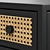 Natalia Nightstand: Natural Circle Cane 3D model small image 5