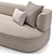 Sleek Pierre Sofa by Flou 3D model small image 3