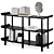 Modern Elegance: Payton Shelving Set 3D model small image 1