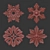 Ornament Design Pack 21 3D model small image 7