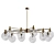 Elegant Selva Chandelier Light 3D model small image 1