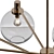 Elegant Selva Chandelier Light 3D model small image 2