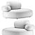 Moroso Set 2 Pebble Rubble 3D model small image 6