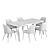 Gabri Chair & Picnic Table 3D model small image 5