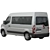 Nissan NV400 Minibus Models Pack 3D model small image 8