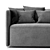 Wave Sofa by Manner & Matter 3D model small image 3