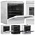 GE Gas Range Convection Slide-In 3D model small image 3