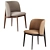  Sleek ABREY Chair Render Set 3D model small image 4