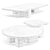 Erice Marbled Coffee & Side Tables 3D model small image 6