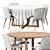 IKEA MÖRBYLÅNGA Dining Set 3D model small image 7