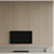 High-Resolution TV Wall Unit 3D model small image 5