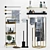 Modern Bathroom Accessories Set 3D model small image 1