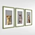 Title: African Animals Poster Set 3D model small image 2