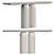 Modern Venetino Marble Console 3D model small image 2