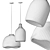 Elegant Bells Pendant Lighting 3D model small image 3