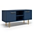 Art Kolor Matte TV Stand 3D model small image 5