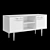 Art Kolor Matte TV Stand 3D model small image 7