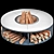 Laubo Fuego Fire Pit Grill 3D model small image 5