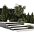 Lush Backyard Landscape Set 1761 3D model small image 5