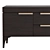 Modern Oak TV Stand Cabinet 3D model small image 4