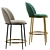 AURA Bar Stool Collection 3D model small image 3