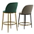 AURA Bar Stool Collection 3D model small image 5