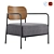 Elegant MELT Armchair 3D model small image 1