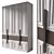 Modern Wardrobe 3D Model Kit 3D model small image 2