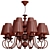 Modern Newport NC Lamp Fixture 3D model small image 3