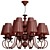 Modern Newport NC Lamp Fixture 3D model small image 4