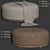 Luxurious Cask Pouf by Expormim 3D model small image 4