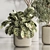 Modern Indoor Plant Set 121 3D model small image 5