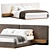 Elegant BONNIE Bed Design 3D model small image 1