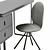 RD-0217 Computer Desk 3D model small image 2