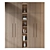 Modern Bookshelf Decor GHS-2418 3D model small image 1