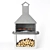  Versatile BBQ Grill Model 3D model small image 4