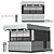 Premium Security Post Module M01 3D model small image 1